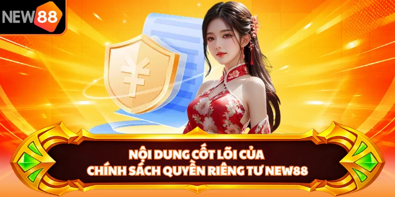 Nội dung cốt lõi của chính sách quyền riêng tư NEW88